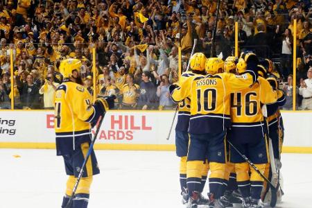NHL: Anaheim ausgeschieden - Nashville erstmals im Finale NHL: Anaheim ausgeschieden - Nashville erstmals im Finale