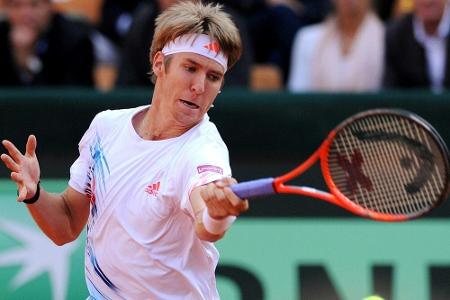 Genf: Einstiger Davis-Cup-Held Stebe bezwingt Struff