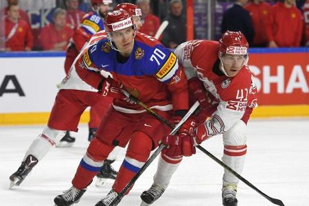 Eishockey-WM: Russland fertigt Dänemark ab, Kanada entgeht Blamage Eishockey-WM: Russland fertigt Dänemark ab, Kanada entgeht Blamage