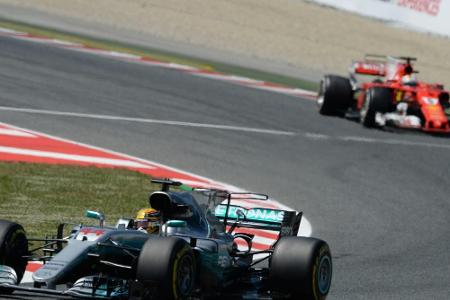 Formel 1: Hamilton gewinnt in Barcelona vor Vettel