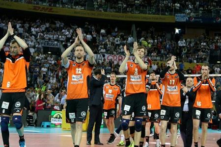Volleyball: Berlin feiert achten Meistertitel Volleyball: Berlin feiert achten Meistertitel