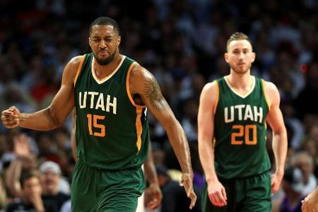 NBA: Utah zieht ins Play-off-Viertelfinale ein NBA: Utah zieht ins Play-off-Viertelfinale ein