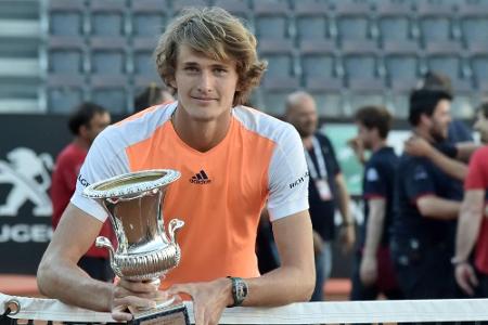 Zverev erstmals unter den Top 10 der Tennis-Weltrangliste Zverev erstmals unter den Top 10 der Tennis-Weltrangliste