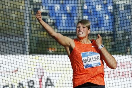 Nadine Müller gewinnt Diskuswettbewerb in Halle Nadine Müller gewinnt Diskuswettbewerb in Halle