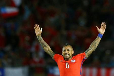 Vidal führt Chiles Star-Aufgebot beim Confed Cup an