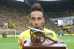 Bundesliga-Torjägerkanone: Aubameyang fängt Lewandowski ab