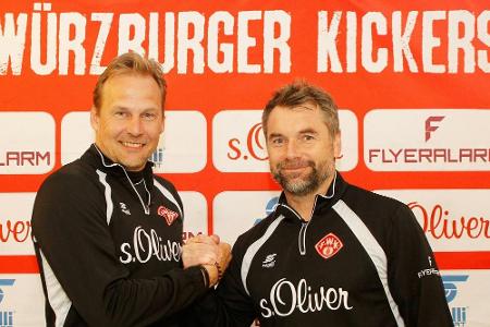 Würzburg: Pieckenhagen unterstützt Kickers im Abstiegskampf Würzburg: Pieckenhagen unterstützt Kickers im Abstiegskampf