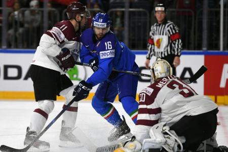 Eishockey-WM: Lettland feiert dritten Sieg Eishockey-WM: Lettland feiert dritten Sieg