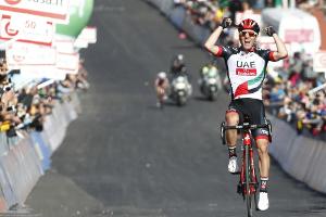 Giro: Polanc siegt beim Tanz auf dem Vulkan - Jungels in Rosa