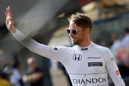 Formel 1: Button beim Kurz-Comeback 15 Startplätze zurück