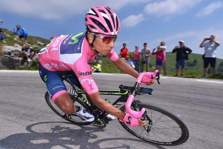Giro d'Italia: Quintana behält Rosa - Dumoulin in Schlagdistanz