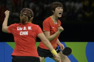 Tischtennis-WM: Ding/Liu Doppel-Weltmeisterinnen