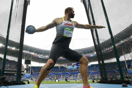 Diskus-Star Robert Harting meldet sich mit Sieg zurück Diskus-Star Robert Harting meldet sich mit Sieg zurück