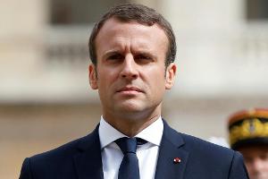 Frankreichs Präsident Macron zu Tour-Start in Düsseldorf: "Ein Symbol der Freundschaft"