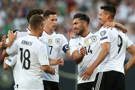 Halbzeittext Deutschland - San Marino: Wagner und Younes treffen erstmals für Deutschland