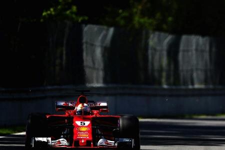 Formel 1: Vettel in Montréal im Training vor Räikkönen und Hamilton Formel 1: Vettel in Montréal im Training vor Räikkönen und Hamilton