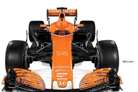 Zurück zu den 60ern! McLaren setzt in Saison eins nach der Entmachtung von Ron Dennis wieder auf Orange. Damals wurde man un...