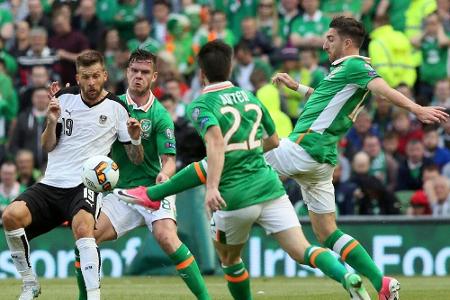 Nur 1:1 in Irland: Österreichs WM-Chancen schwinden Nur 1:1 in Irland: Österreichs WM-Chancen schwinden