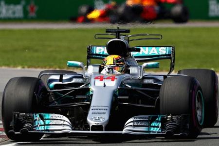 Formel 1: Hamilton gewinnt in Kanada vor Bottas - Vettel Vierter