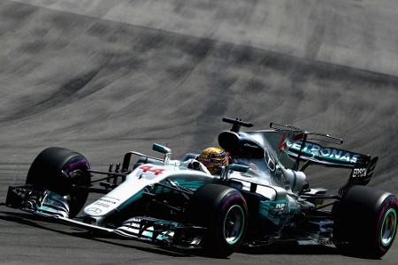 Formel 1: Mercedes rast Doppelsieg entgegen, Vettel mit frischen Reifen