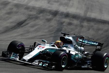 Formel 1: Mercedes rast Doppelsieg entgegen, Vettel mit frischen Reifen Formel 1: Mercedes rast Doppelsieg entgegen, Vettel mit frischen Reifen