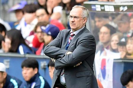 Südkorea: Stielike droht nach Pleite in Katar der Rauswurf Südkorea: Stielike droht nach Pleite in Katar der Rauswurf