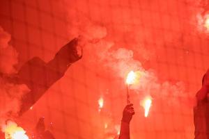 Pyrotechnik: Geldstrafe für Sandhausen