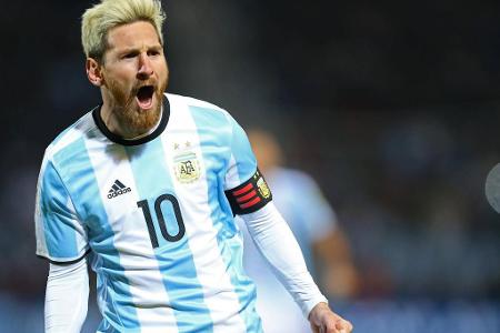 Durch seinen 1:0-Siegtreffer im WM-Qualispiel gegen Uruguay egalisierte der viermalige Weltfußballer die Bestmarke von Gabri... Durch seinen 1:0-Siegtreffer im WM-Qualispiel gegen Uruguay egalisierte der viermalige Weltfußballer die Bestmarke von Gabri...