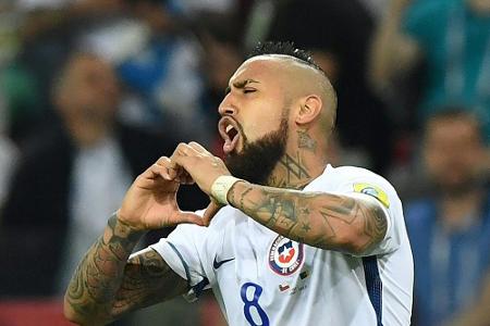 Deutsche Gruppe: Vidal und Vargas lassen Chile jubeln
Chile