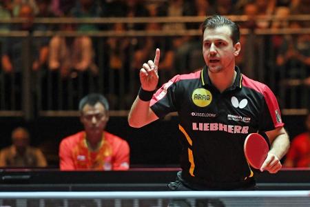 Tischtennis: Deutsches Finale mit Boll und Ovtcharov - China untersucht Protest Tischtennis: Deutsches Finale mit Boll und Ovtcharov - China untersucht Protest