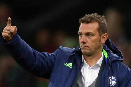 Bild-Zeitung: Schalke-Trainer Weinzierl am Freitag vor dem Aus