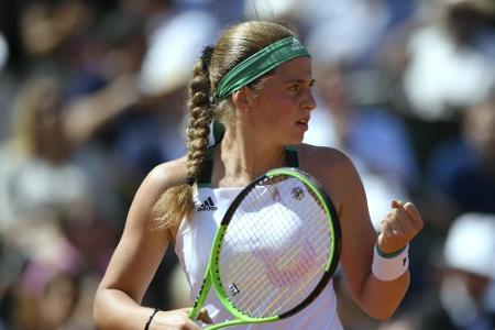 Überraschung in Paris: Ungesetzte Ostapenko im Finale