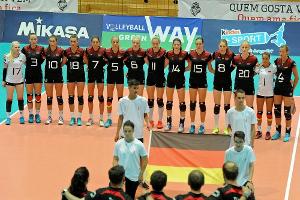 3:1 gegen Portugal: Volleyballerinnen auf WM-Kurs