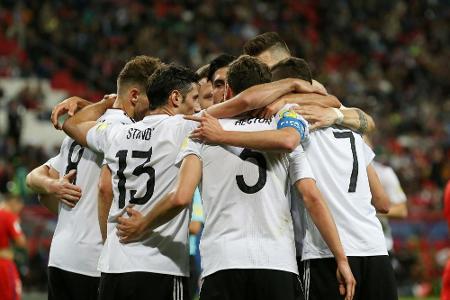 Confed Cup: Deutschland mit Plattenhardt und Demirbay gegen Kamerun