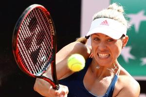 Tennis: Kerber gewinnt Showmatch vor Gerry Weber Open