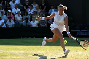 Wimbledon: Mitfavoritin Kvitova scheidet geschwächt aus