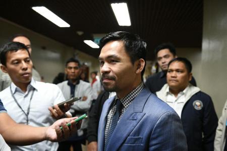 Entthronter Champion Pacquiao beschwert sich: Entthronter Champion Pacquiao beschwert sich: