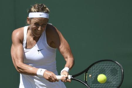Asarenka gelingt erster großer Sieg nach Baby-Pause Asarenka gelingt erster großer Sieg nach Baby-Pause