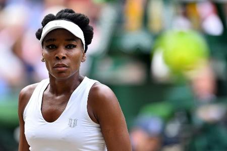 Venus Williams im Wimbledonfinale gegen Muguruza