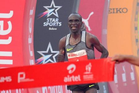 Marathon: Kipchoge peilt in Berlin Marathon: Kipchoge peilt in Berlin