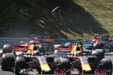 Dicke Luft bei Red Bull: Verstappen schießt Ricciardo ab Dicke Luft bei Red Bull: Verstappen schießt Ricciardo ab