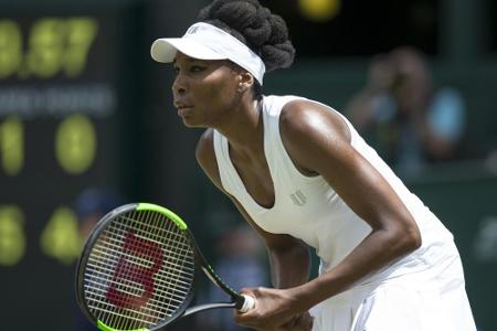 Venus Williams nach Sieg über Ostapenko im Halbfinale Venus Williams nach Sieg über Ostapenko im Halbfinale