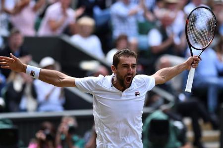 Marin Cilic zum ersten Mal im Wimbledonfinale