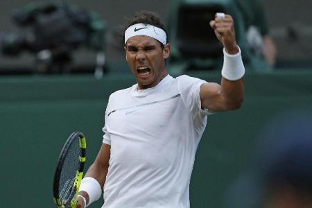 Nadal ohne Satzverlust im Achtelfinale - Murray mit Mühe