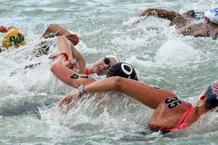 Freiwasser: Auch Staffel verpasst erste WM-Medaille - Wunram im Pech