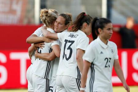 DFB-Frauen mit veränderter Startelf gegen Italien