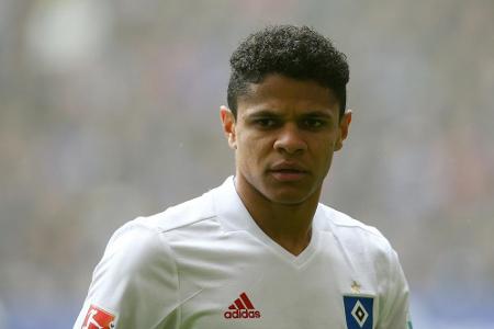 Erstes HSV-Training wieder mit Olympiasieger Santos