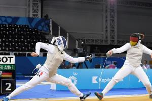 Florettfechterinnen kämpfen in Leipzig um WM-Bronze