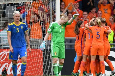 2:0 gegen Schweden: Gastgeber Niederlande im EM-Halbfinale