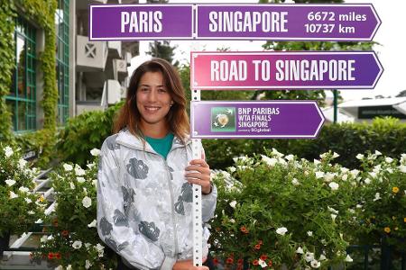 Platz 18 (-): Garbine Muguruza - 2910 Punkte